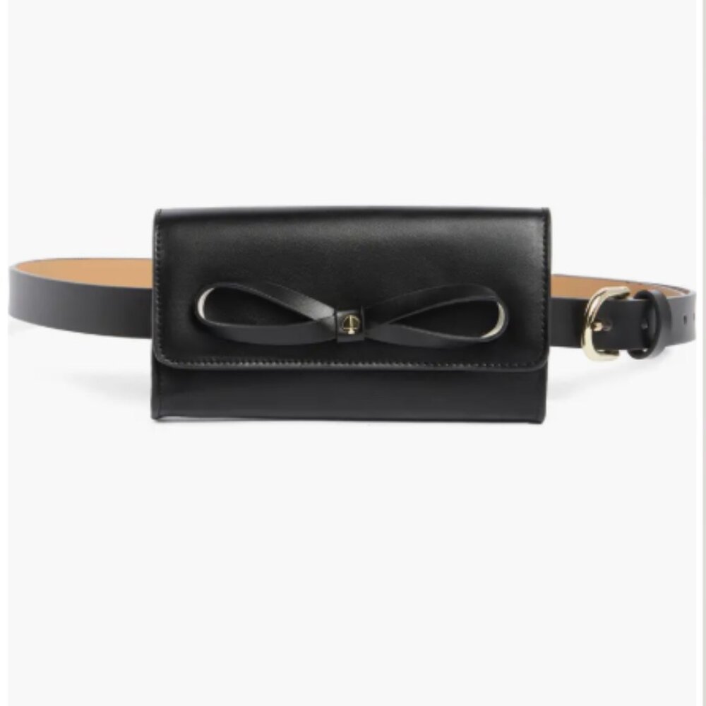 Kate Spade New York bow belt bag Black L/XL